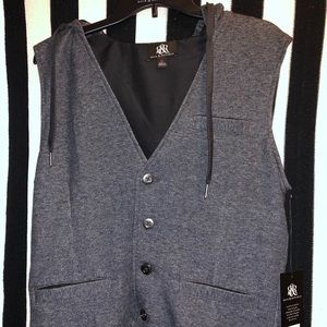 Rock & Republic Hooded Vest